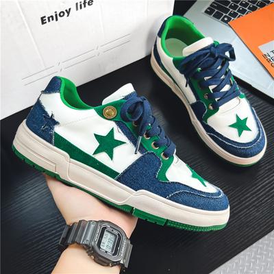 Erkek Düşük Bilyalı Yıldız Ayakkabı Günlük Moda Erkek Ayakkabı Outdoor Kaykay Ayakkabı