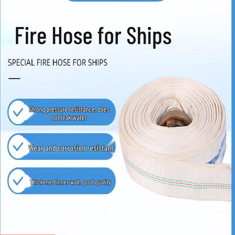 Baizhou High-Pressure Double-Layer Polyurethane Lined Fire Hose