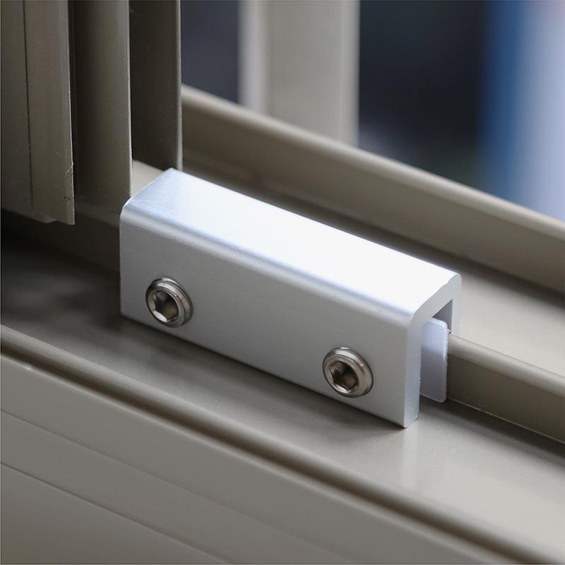 Punch-Free Child Safety Window Lock for Sliding Windows and Doors