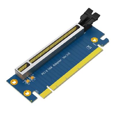 PCIE3.0 X16 zu X16 90 Grad Rechtwinklige Riser-Erweiterungskartenadapter für 2U Computer-Server-Gehäuse