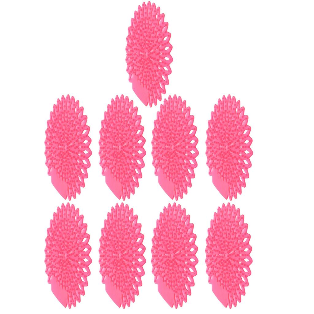 10Pcs Urinal Screens Deodorizer Splash Proof Long Lasting Odor Removal Urinal Mat for Toilet