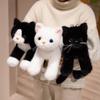 Simulation Cat Plush Toys Soft Stuffed 8 Colors Kitten Model Cat Realist Animals Kitty Kids Girls Valentine's Day Birthday Gift