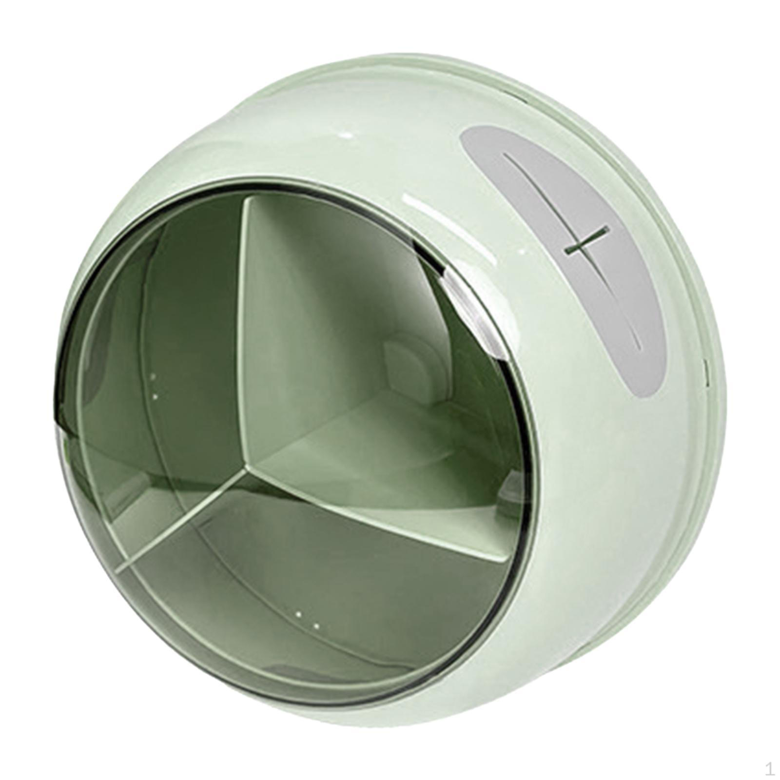 

Fresh Keeping Bag Storage Box Cling Film Dispenser Easy Installation Space Saving Multifunctional Green