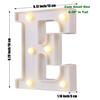 Yousheng Alphabet LED Letter Lampka nocna Lampa Outdoor Home Club Wedding Party Dekoracje ścienne