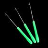 3Pc Baits Drill Needle Baiting Rig Needle Baits Boilie Drill Stringer Hook Needle Fishing Splicing Needle for Baits Hole