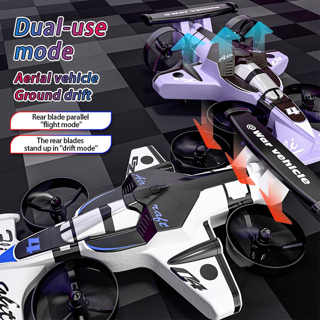 Land Air RC Quadcopter & Drift Car 360 Rotation Headless Mode RC Aircraft Christmas Birthday Gifts for Adults & Teen Boys