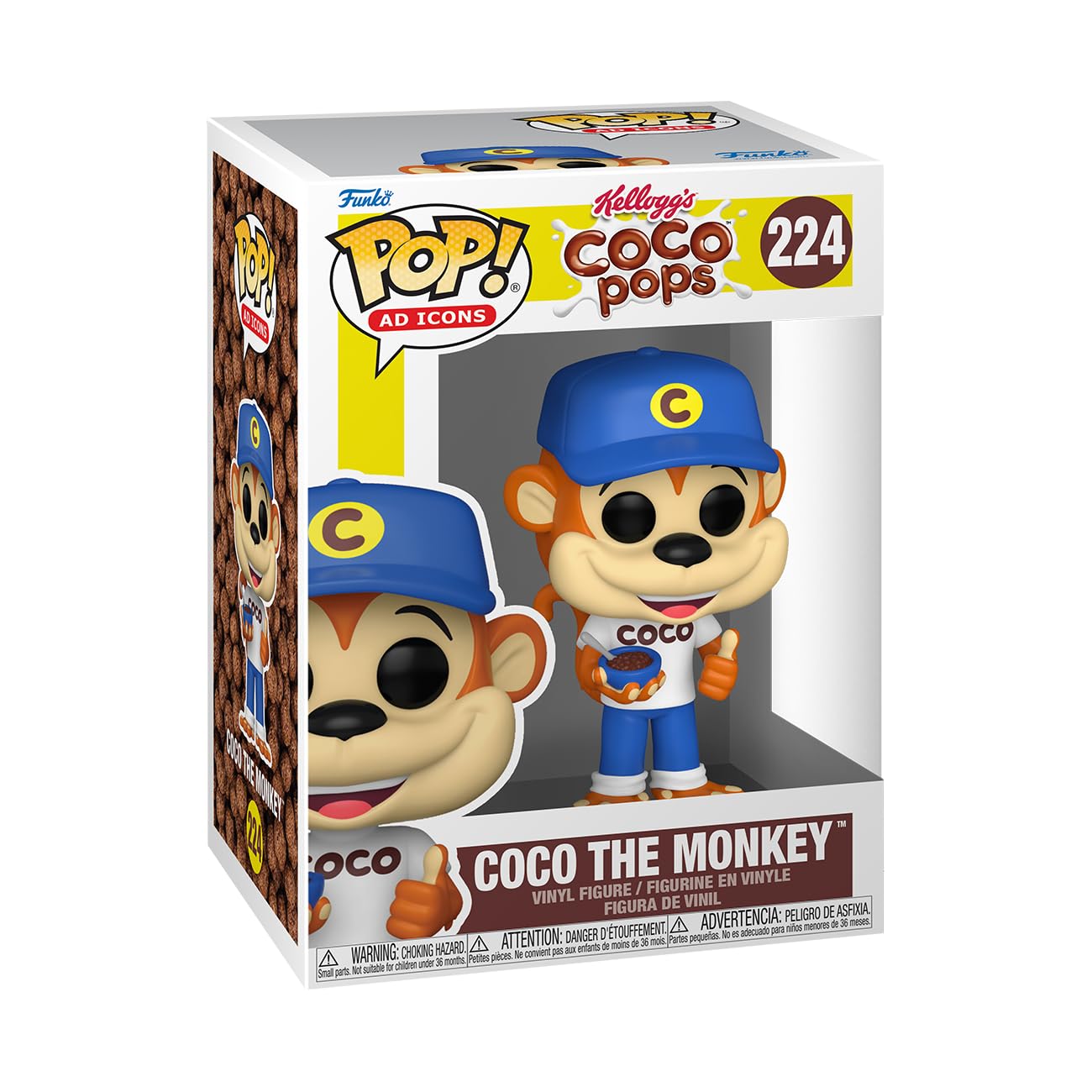 

Funko Pop Advertising Coco Coco the Monkey Collectible Vinyl Figure Gift Idea Official Merchandise Toys for Kids Adults Advertising Icons Fans