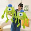 35/60/80cm Anime Monster Uni Mike Wazowski Plüsch Großes Auge Stofftier Kissen Sofakissen Raumdekoration Spielzeug Geschenk