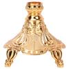 11PCS European Metal Candle Holder Intricate Carved Candle Holders Candelabra  For Dinner Party