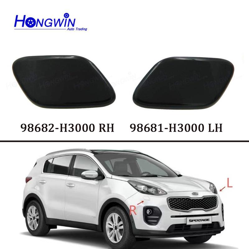 Tappo Copri Ugello Getto Lavafari Paraurti Anteriore Per KIA Sportage 2016 2017 2018 KX5 98681-H3000 98682-H3000 98681H3000