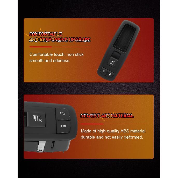 CCIYU Front Right Passenger Side Power Window Switch Compatible for Ram 3500 2013-2019,for Ram 1500 Classic 2019-2020,for Ram 2500 2013-2019,for Ram