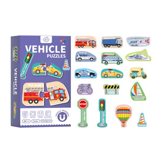 1 Set Bokstäver Siffror Kylskåpsmagnet Småbarn Djur Grönsak Fordon ABC Förskoleinlärning Kylskåpsmagneter Pedagogisk Leksak