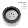 Meianju Non-Slip Splash-Proof Pet Travel Bowl - Spill-Resistant for Dogs & Cats