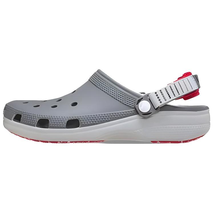 Crocs Casual Comfortable Clogs Unisex Footwear Gray 211287-0DA
