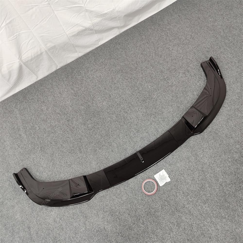 For BMW M-Sport E60 E61 523i 525i 528i 530i 535i 540i 550i 2005-2010 Car Front Bumper Lip Diffuser Splitter Bodykit Tuning Black