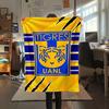 1Pc Tigres UANL Print Flannel Blanket High Quality Warm Comfortable Cover for All Seasons Perfect for Gifts Home Decor