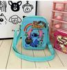 Kids Cartoon Stitch And Kuromi Pu Shoulder Bag For Girls And Boys With Cute Design For Daily Use