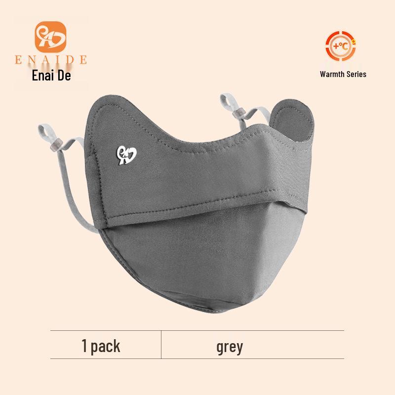 Stilvolle Damen 3D-Gesichtsmaske: Warm, Atmungsaktiv, Fleecegefüttert, Winddicht & Kältefest für Herbst/Winter.