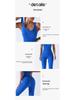 Seamless Ribbed Knit Jumpsuit with Chest Pad for Yoga and Fitness