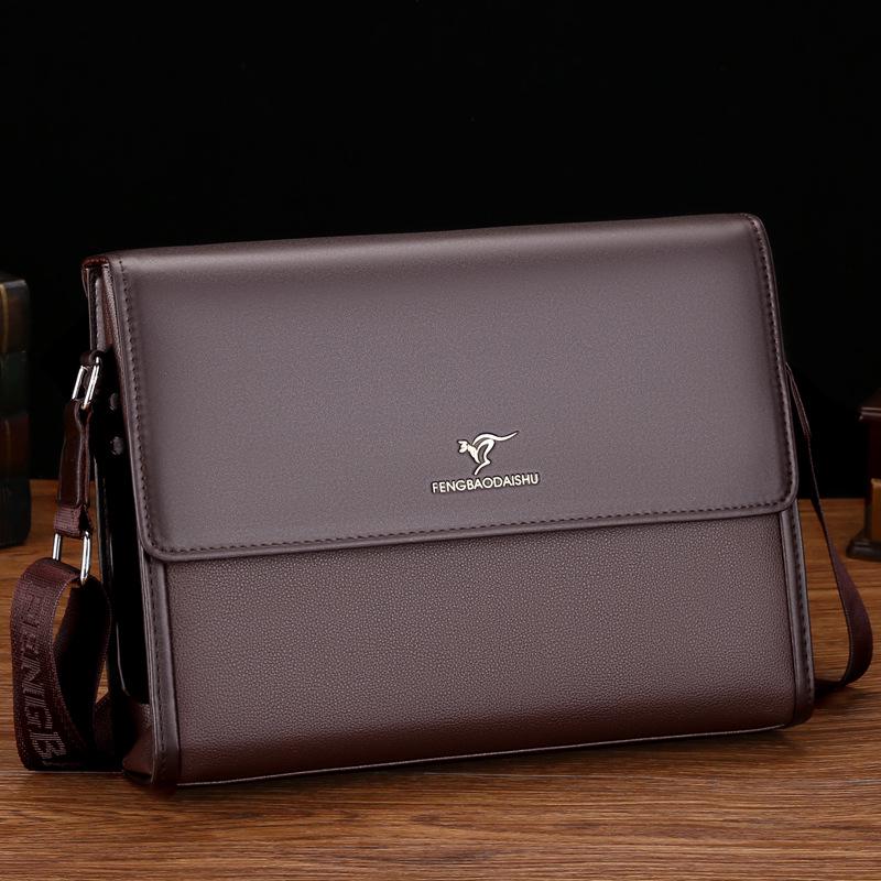 2025 Herren Umhängetasche mit großem Fassungsvermögen für Business Casual - Horizontale & Vertikale Tablet-Stile