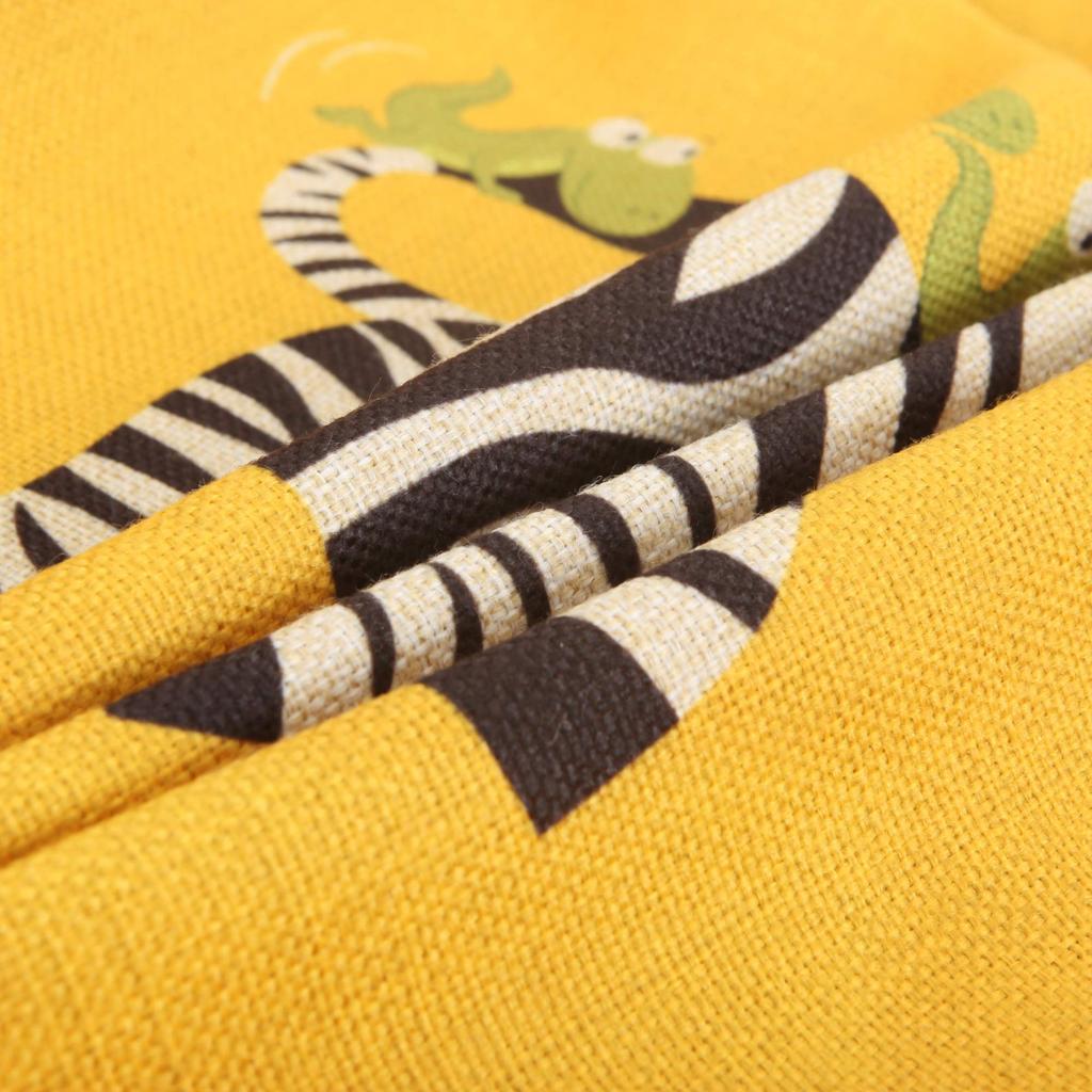 YunJeude Cushion Set of Nordic Geometric Different Zipper Home Car All Bedroom Pattern A Covers, 4, 45x45cm, Patterns, Patterns, Linen, Cute, Stylish,