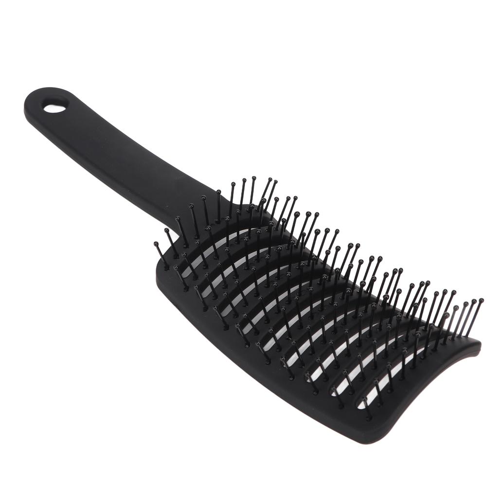 Curved Vented Detangling Hair Brush Universal Hollow ABS Handle Vent Detangler Brush for Salon