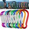 Mini Alloy Spring Carabiner Snap Hook Carabiner Clip Keychain Outdoor Camping Climbing Hiking D-ring Buckle Tools Keychain