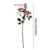 Beautiful Fake Flower Centerpiece Realistic Fake Flowers Vibrant Simulated Rose Flowers for Home Decor Realistic Appearance Easy