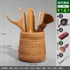 Kung Fu Tea Set Accessories Tea Ceremony Six Gentlemen Set Solid Wood Tea Spoon Bamboo Shovel