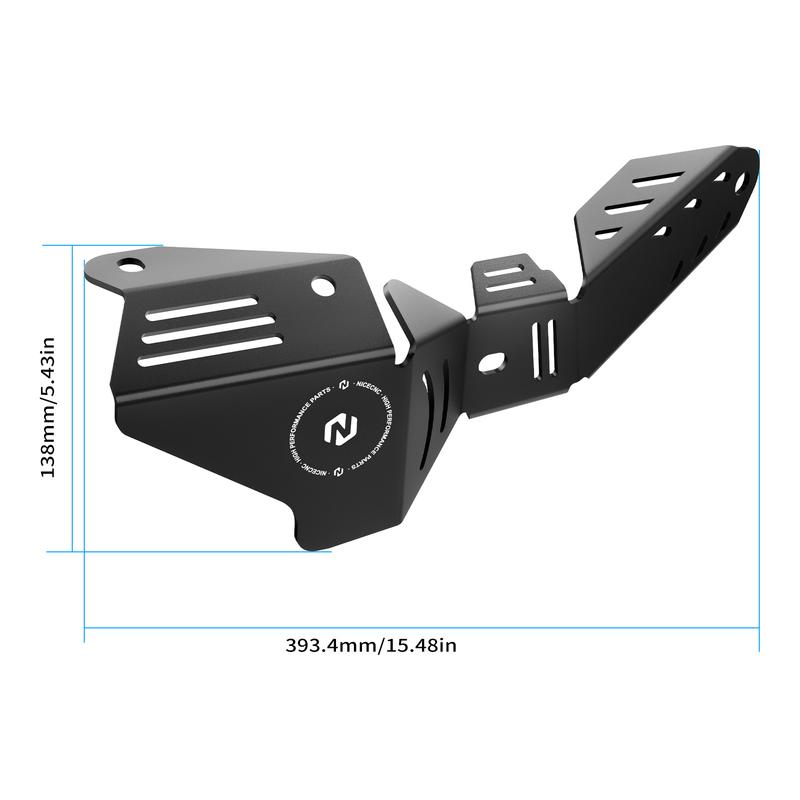 Für Yamaha 2019-2024 Tenere 700 T7 XTZ700 Auspuffschutz Schalldämpferrohr Schutzabdeckung Tenere700 TENERE700 2021 2022 2023 2024