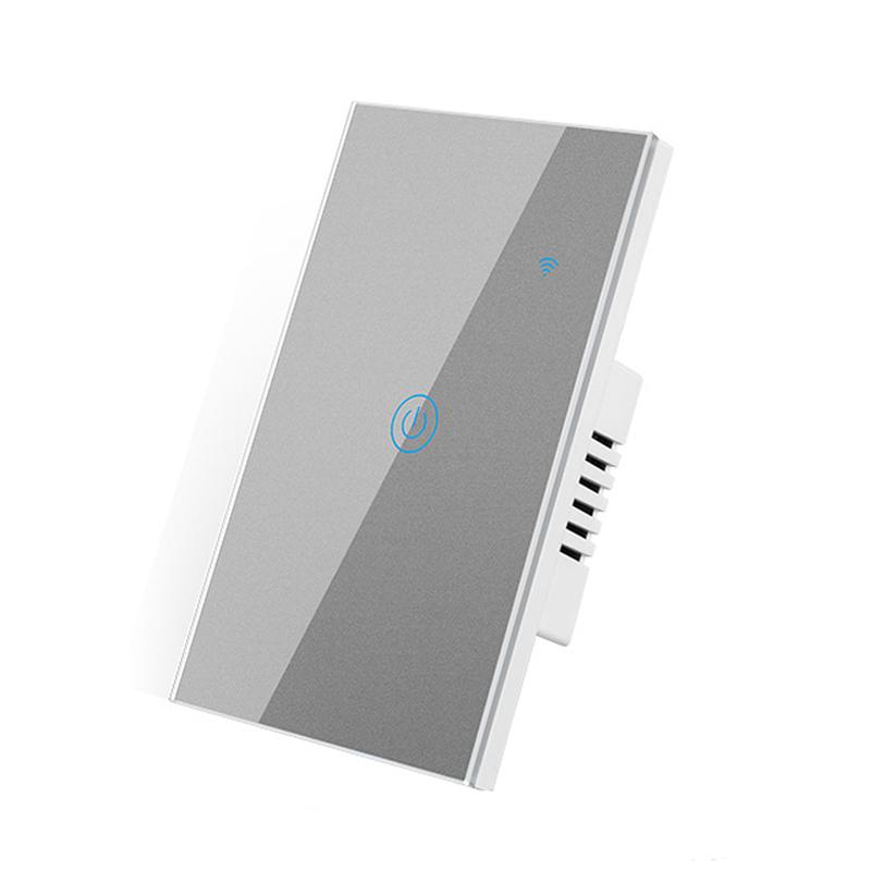 LangYeao Tuya WiFi US AU 1/2/3/4 Gang Smart Touch Wall Light Switch Work with Alexa and Google Home with Neutral Wire