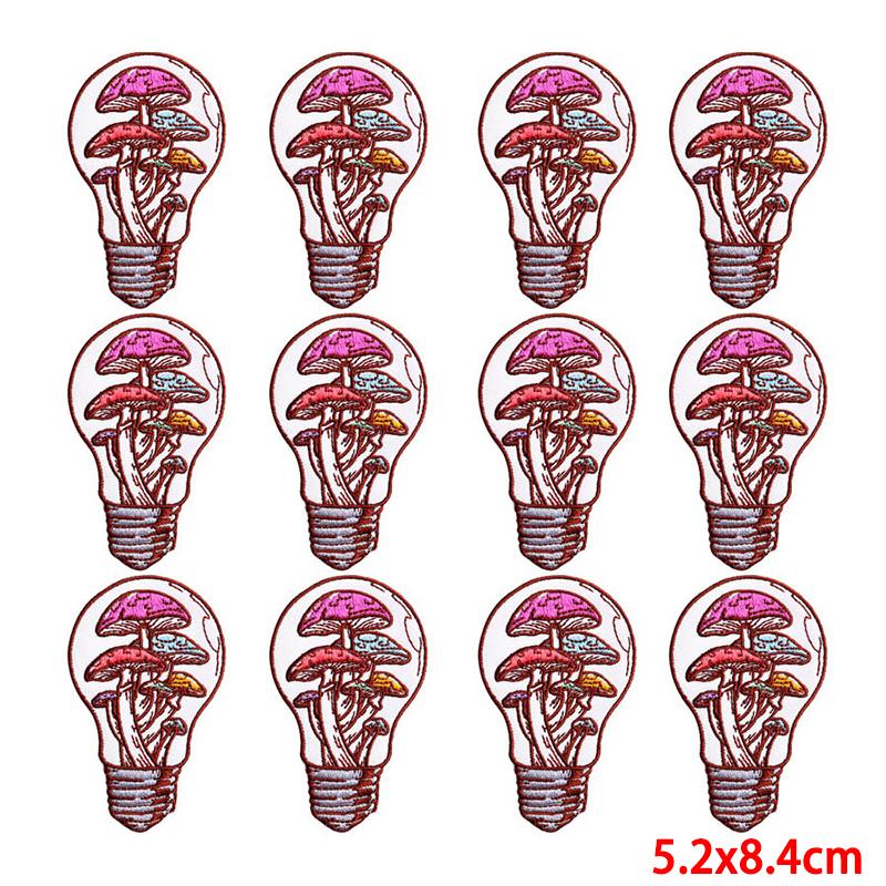 10 teile/los Großhandel Stickerei Patch Eisen Auf Patches Für Kleidung Patches Auf Kleidung Jacken Dekor Applikation Nähen Liefert