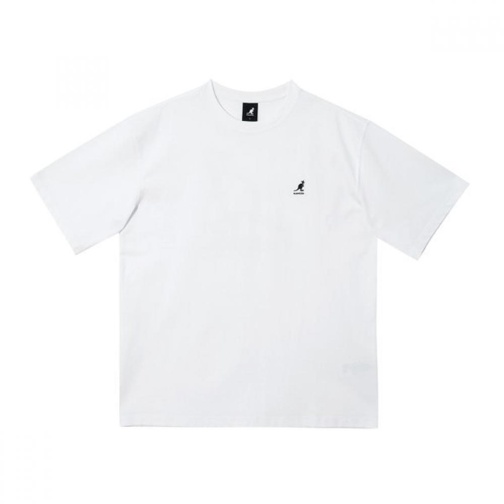 Kangol Lining Graphic T shirT 2828 whiTe SS