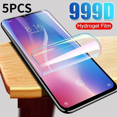 5 SZTUK Pełne Zakrzywione Szkło Ochronne Hydrożelowe Do VIVO V60 V60E V50 V50E V40 Lite V30 V30E V29 V29E V27 V27E V25 V25E V21 X300 X200 FE X80 X70 2025