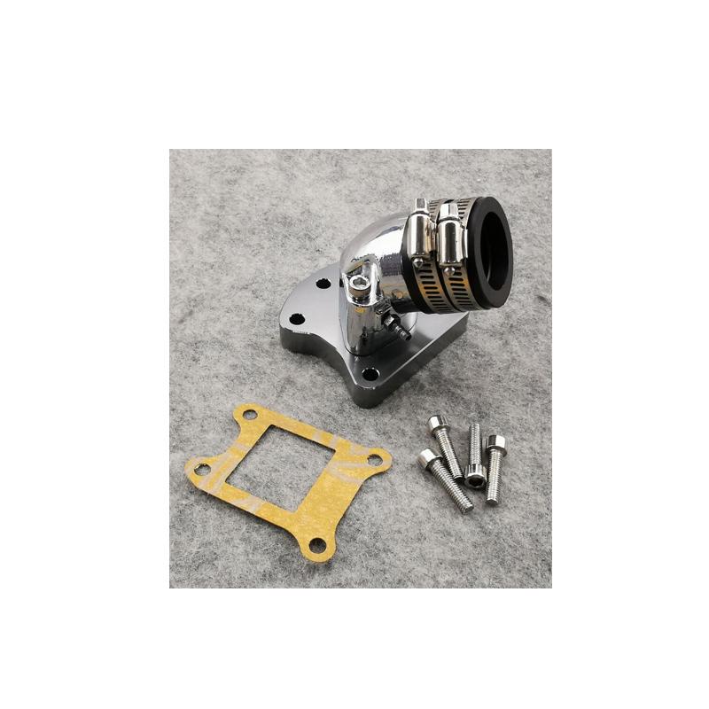 For Honda DIO50 ZX DIO 50 AF34 AF35/38 Scooters Refitting General-purpose Aluminum Increase Carburetor Intake Manifold Interface