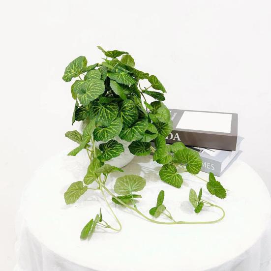 Artificial Green Plants Ivy Realistic UV Resistant Faux Greenery Rattan Indoor Outdoor Home Garden Porch Patio Leaves Vine Decoration