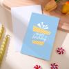 24pcs Unique Birthday Cards, Gold Foil Happy Birthday Cards, Loose Envelopes and Stickers, Various Blank Birthday Card Box Sets