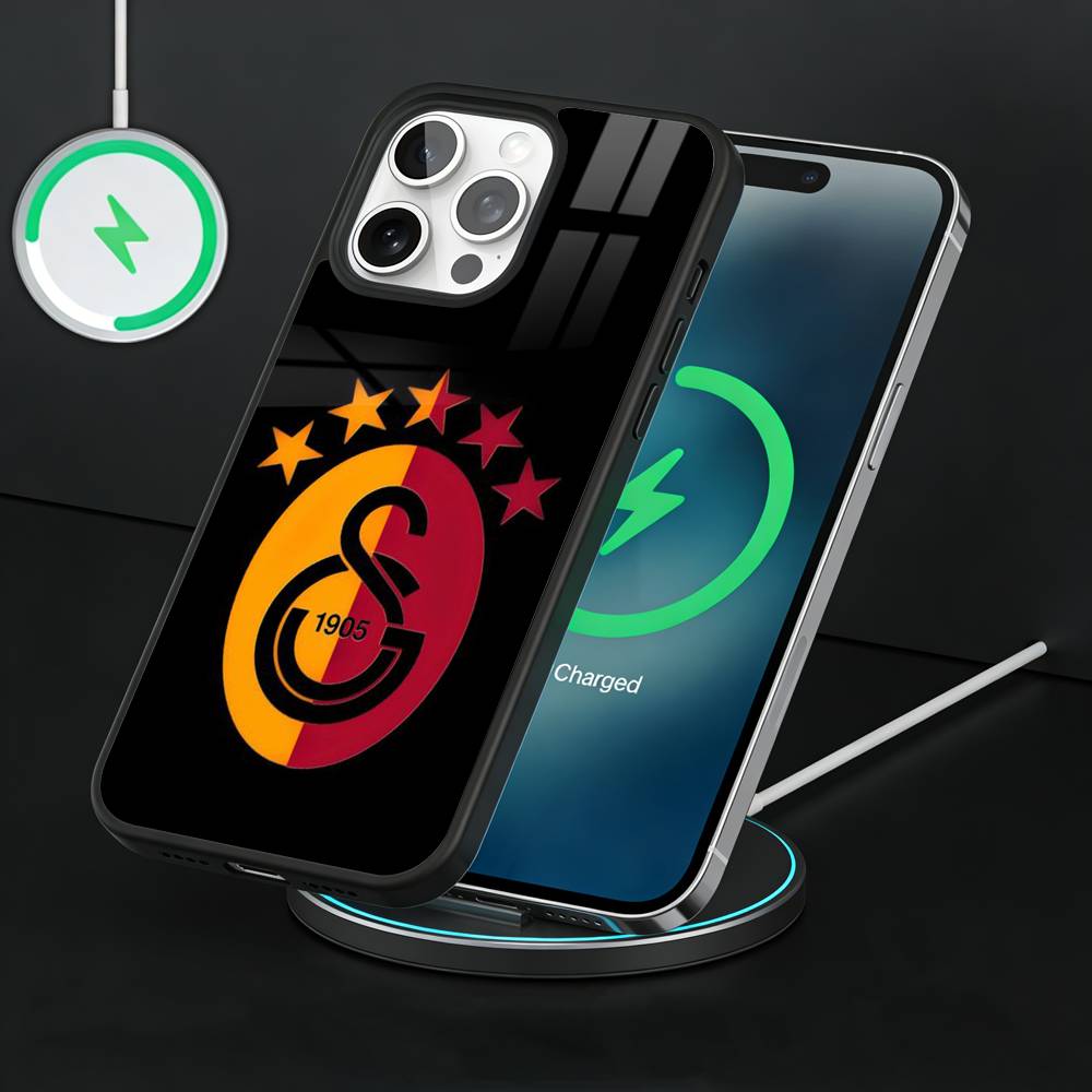G-GalatasarayS 1905s Logo Phone Case For iPhone17,16,15,14,13 Plus,Pro Max Magnetic For Magsafe Wireless Charging