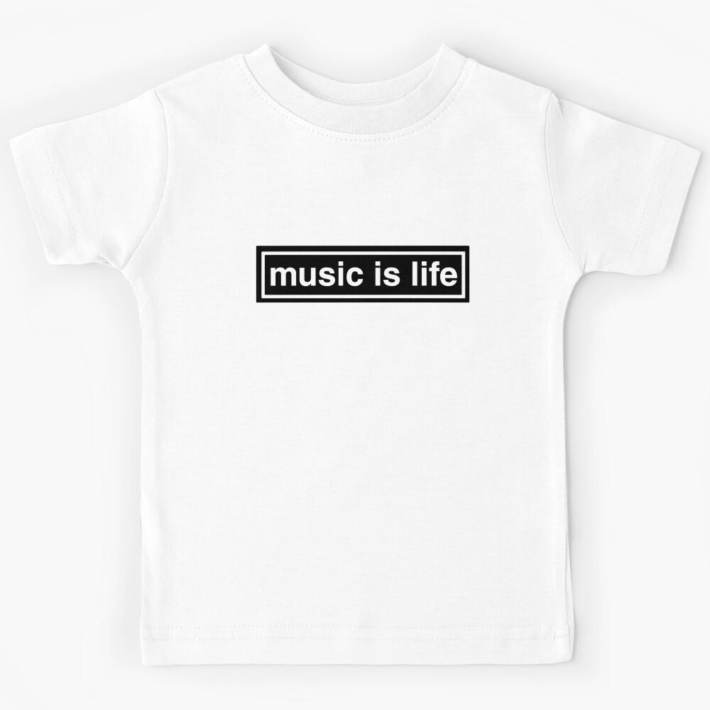 Music is Life Kids T-Shirt 150