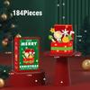 Regali di Natale Serie Micro Blocchi da Costruzione Babbo Natale Renna Puzzle Mattoncini da Assemblare Decorazione da Tavolo Giocattoli Bambini
