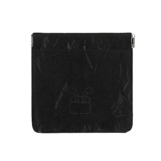 Pocket Cosmetic Bag Portable Earphone Data Cable Storage Bag Coin Purse No Zipper Self-Closing Mini Makeup Bag for Daily Outings Travel
