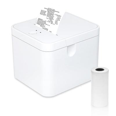SIMBAE 58mm Kassenbon-Drucker, POS-Drucker, USB+BT Desktop Direktdruck-Unterstützung, ESC/POS-kompatibel, für Lieferservice, Geschäft, Restaurant, Küche
