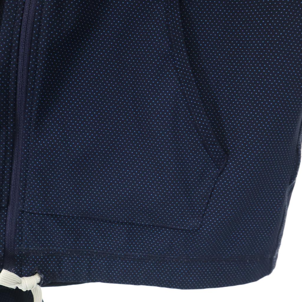 The North Face Dot Pattern Long Sleeve Zip Hoodie Women Used