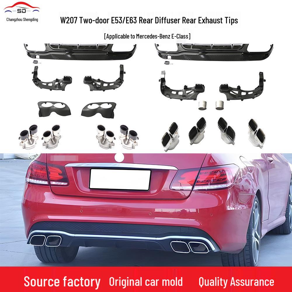 Mercedes-Benz E-Class W207 Coupe E53/E63 Rear Diffuser Tailpipe (2014-2016)