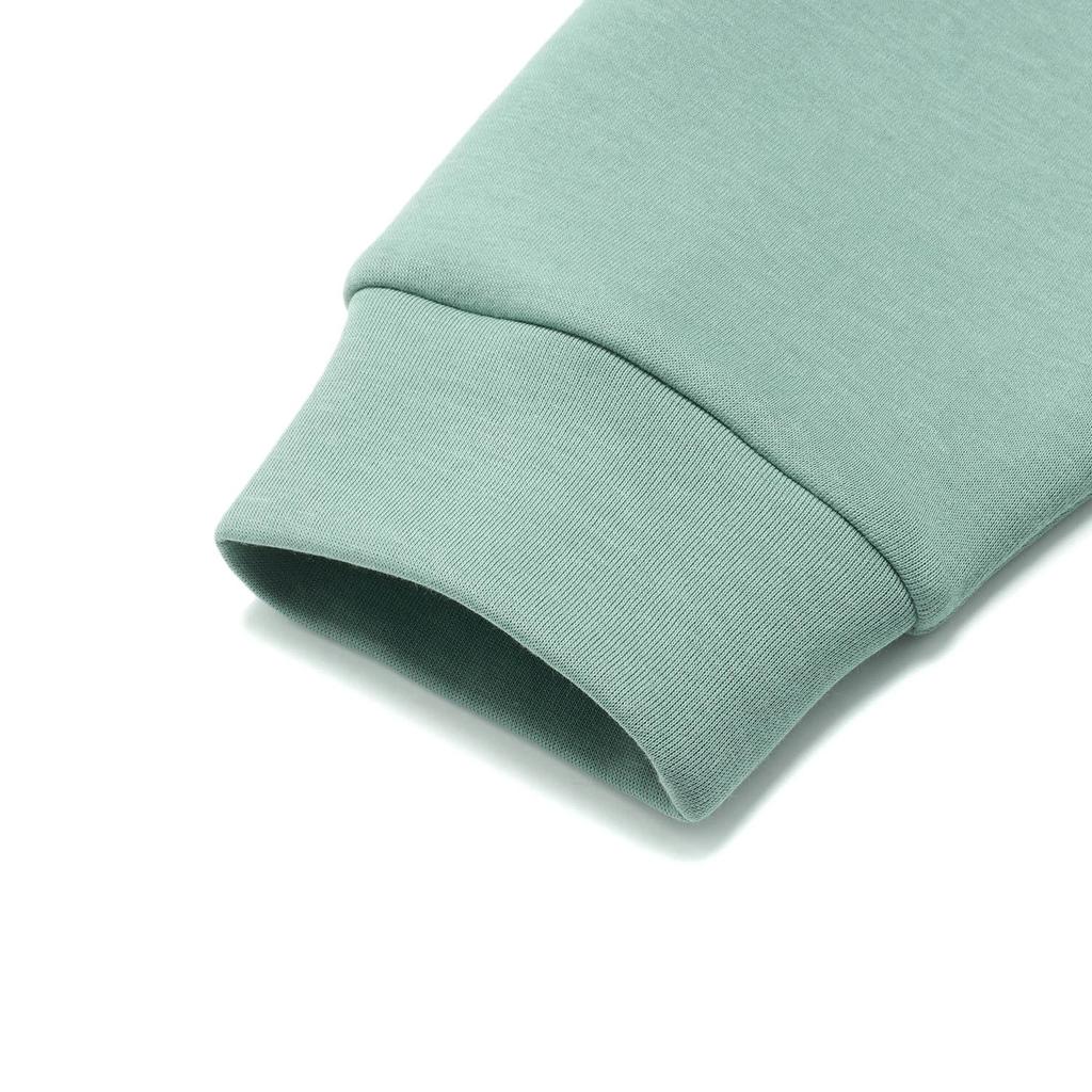 Li Ning Comfortable Casual Solid Color Hooded Zipper Cardigan Sweatshirt Men Sweatshirts Lake-Blue AWDU127-3