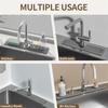 A95I-Water Absorbing Faucet Mat For Kitchen Sink Splash Guard For Bathroom Faucet Drying Sink Protector Quick Dry