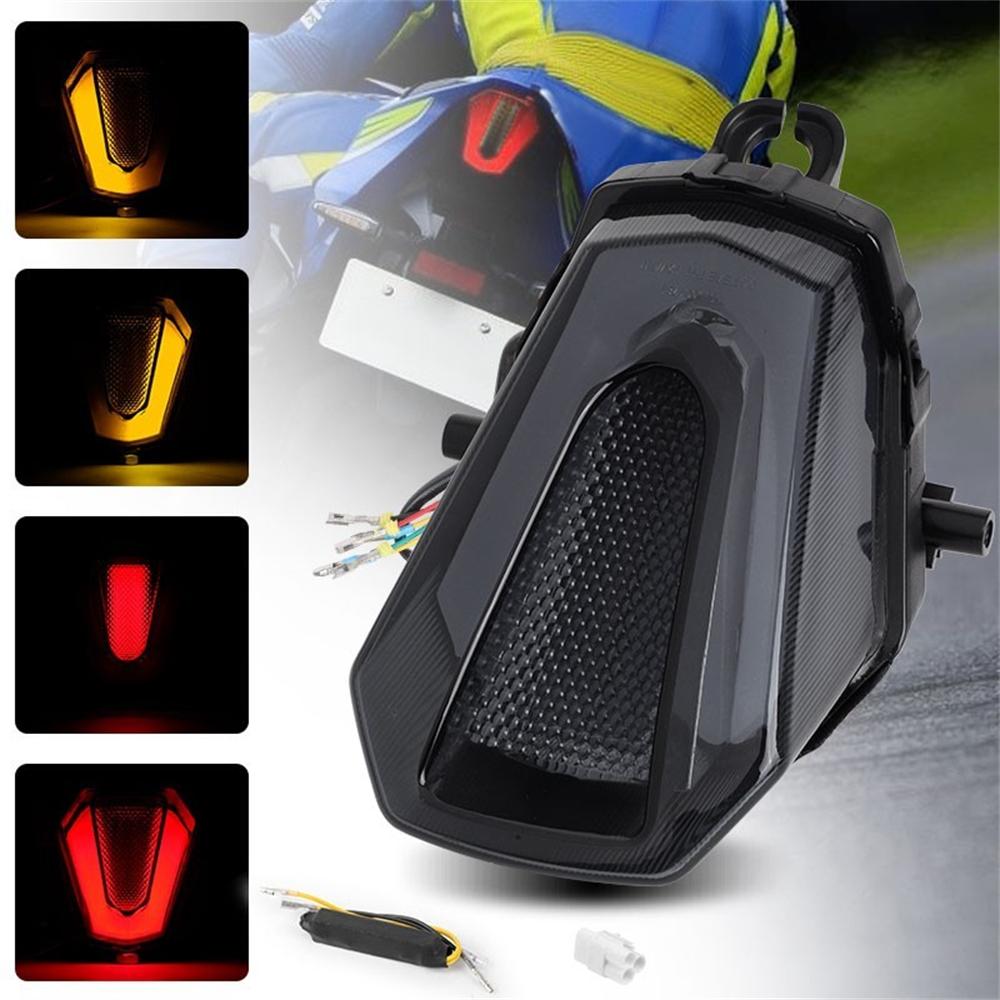 For 2017-2024 Suzuki GSXR1000 Rear LED Integrated Tail Light Brake Turn Signal