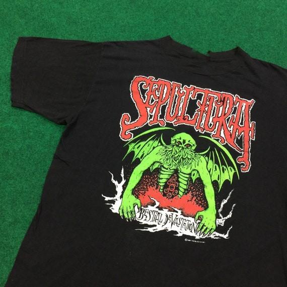 

Inspired SEPULTURA Singer Band Music Men All size Shirt Gift For Fan Unisex T-Shirt L