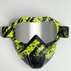 Windproof Outdoor Mask Glasses Men Off-road HD Lens MX MTB ATV Anti-Fog Full Face Protection Tactical Helmet Mask Adjustable