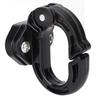 Motorcycle Front Claw Hanger Luggage Helmet Bag Hook Alloy Steel Aluminum 12kg Load Bearing for Electric ScooterBlack
